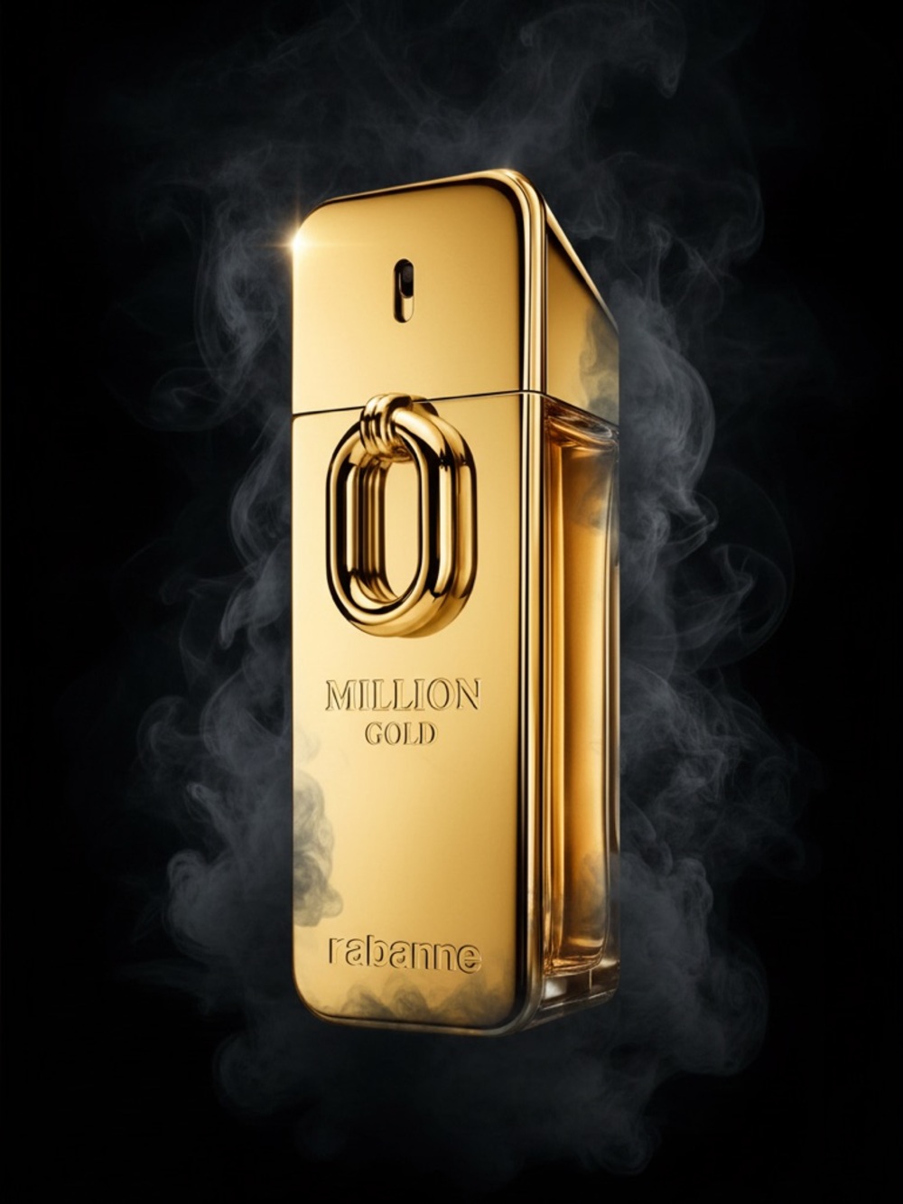Paco Rabanne Million Gold Perfume - Shiny Gold Bottle